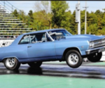 Gary Swearingen 1965 Chevelle 10.15@133MPH on M/T3055S 28.0/10.5, Weld DragLite 15x7 and 15x4 wheels 3500# stock suspension